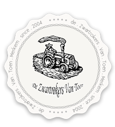 logo De Zwartrokers Van Toen - Merkem